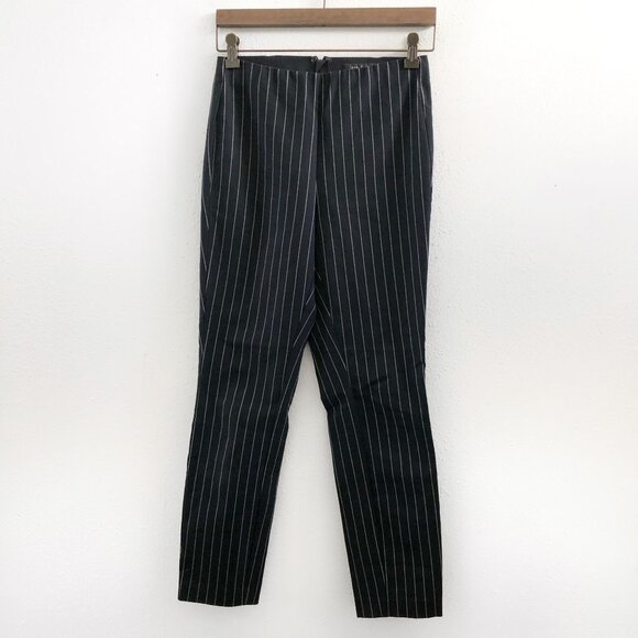 RAG & BONE Pinstripe Stretchy Cropped Pants Size 4 - Picture 1 of 10